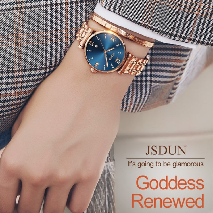 JIN SHI DUN 6533 Orologio donna al quarzo impermeabile