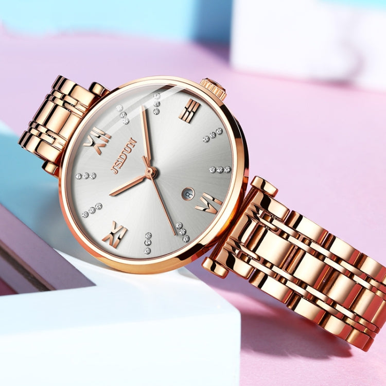 JIN SHI DUN 6533 Orologio donna al quarzo impermeabile
