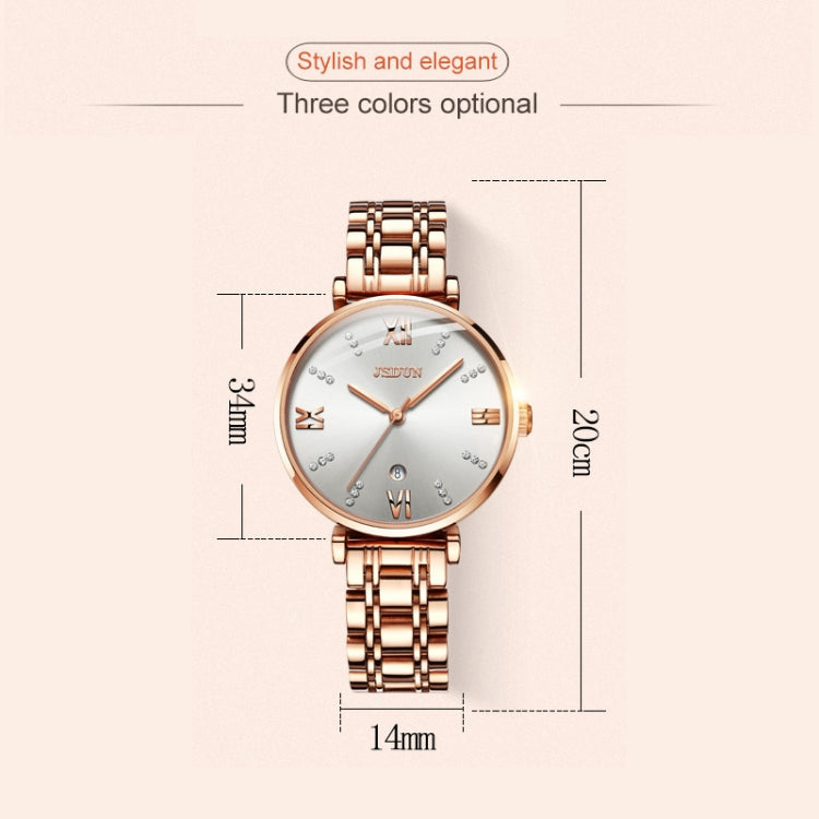 JIN SHI DUN 6533 Orologio donna al quarzo impermeabile