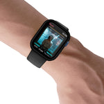 Custodia PC con vetro temperato per Apple Watch 41/45mm