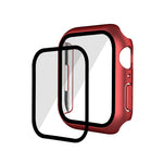 Custodia PC con vetro temperato per Apple Watch 41/45mm