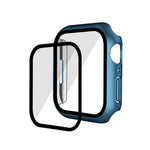 Custodia PC con vetro temperato per Apple Watch 41/45mm