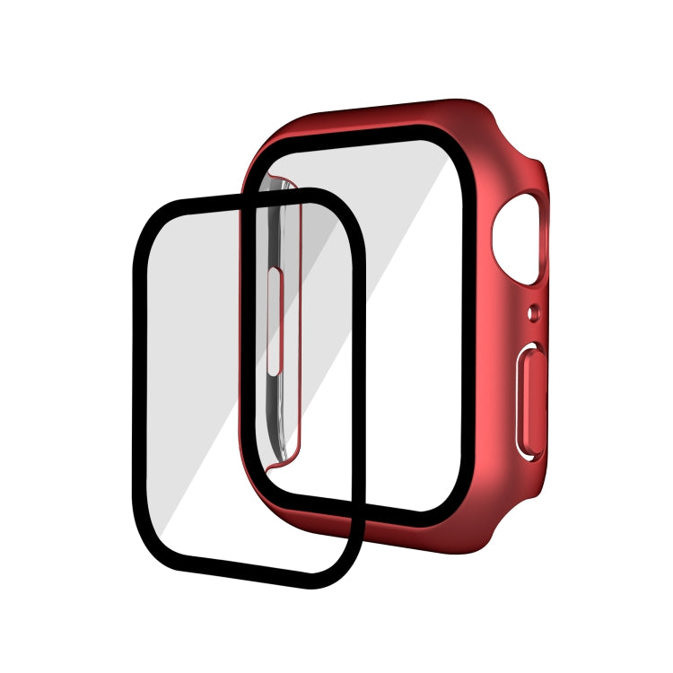 Custodia PC con vetro temperato per Apple Watch 41/45mm