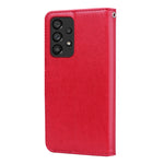 Custodia portafoglio in pelle rosa per Redmi Note 11S