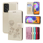 Custodia portafoglio in pelle rosa per Redmi Note 11S