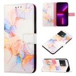 Cassa del telefono di cuoio di vibrazione del modello di marmo PT003, For OnePlus Nord N200 5G & OPPO A74 5G, For OnePlus 10 Pro 5G