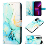 Cassa del telefono di cuoio di vibrazione del modello di marmo PT003, For Xiaomi Redmi Note 10 4G / Note 10s, For Xiaomi Redmi Note 10 Pro / Note 10 Pro Max, For Xiaomi Poco M2 / Redmi 9, For Xiaomi Redmi 9A / Redmi 9i India / Redmi 9AT