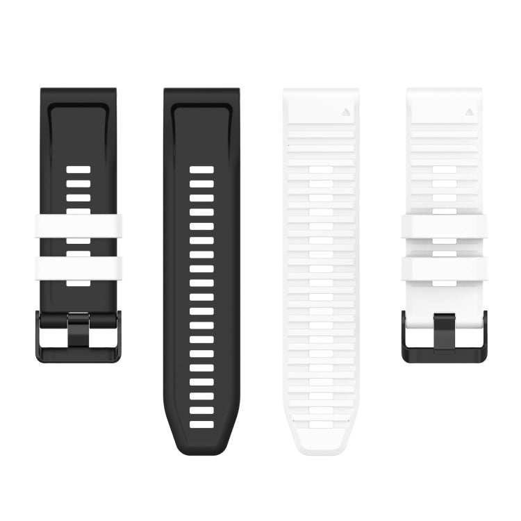Cinturino in silicone bicolore 22mm e 26mm per Garmin Fenix 7