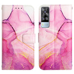 Cassa del telefono di cuoio di vibrazione del modello di marmo PT003, For vivo Y51 (2020, December) / Y31, For vivo Y51s / Y70s / iQOO U1, For vivo Y72 5G / iQOO Z3