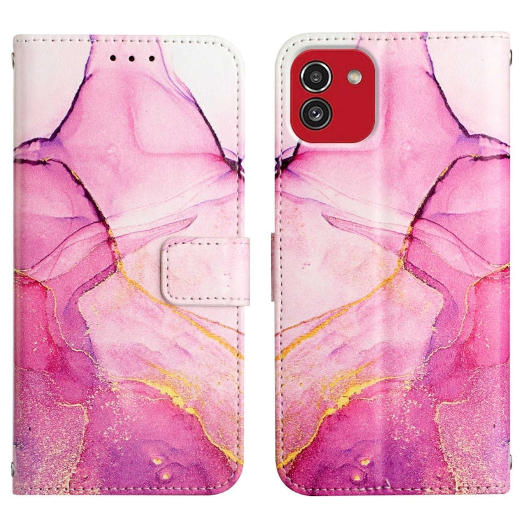 Custodia portafoglio in PU e TPU per Samsung Galaxy A03