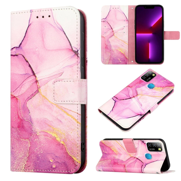 Cassa del telefono di cuoio di vibrazione del modello di marmo PT003, For Infinix Hot 10 Lite / Smart 5 X657, For Infinix Hot 10 Play, For Infinix Hot 10 X682, For Infinix Hot 10i