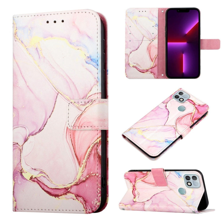 Cassa del telefono di cuoio di vibrazione del modello di marmo PT003, For Infinix Hot 10 Lite / Smart 5 X657, For Infinix Hot 10 Play, For Infinix Hot 10 X682, For Infinix Hot 10i