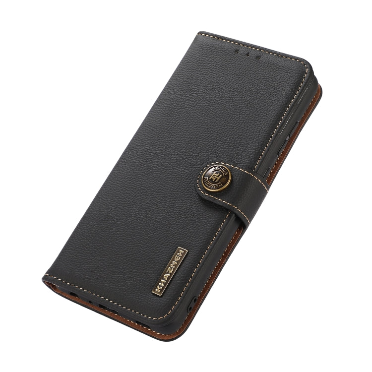 Custodia per telefono RFID KHAZNEH Custer in vera pelle, For Google Pixel 7 Pro 5G, For Google Pixel 7 5G