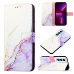 Cassa del telefono di cuoio di vibrazione del modello di marmo PT003, For Tecno Camon 18 Premier, For Tecno Camon 18 P, For Tecno Pop 5, For Tecno Pop 5 LTE BD4