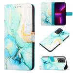 Cassa del telefono di cuoio di vibrazione del modello di marmo PT003, For Realme Narzo 50i, For Realme 8 5G / V13 5G / Narzo 30 5G, For OPPO Reno6 Pro+ 5G, For OPPO Reno6 5G