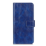 Custodia per cellulare in pelle a vibrazione orizzontale con struttura retrò Crazy Horse, For Xiaomi Poco M4 Pro 4G
