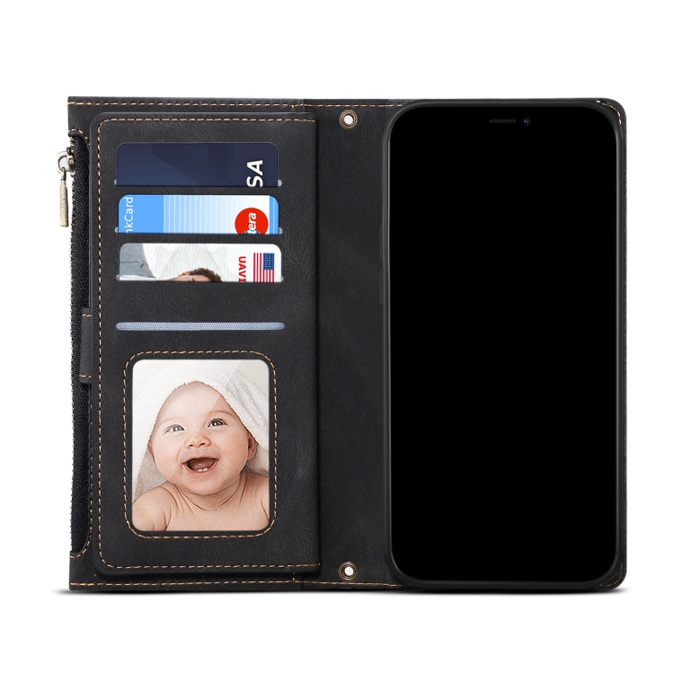 Custodia per cellulare in pelle flip orizzontale smerigliata retrò, For Google Pixel 7 Pro 5G, For Google Pixel 7 5G