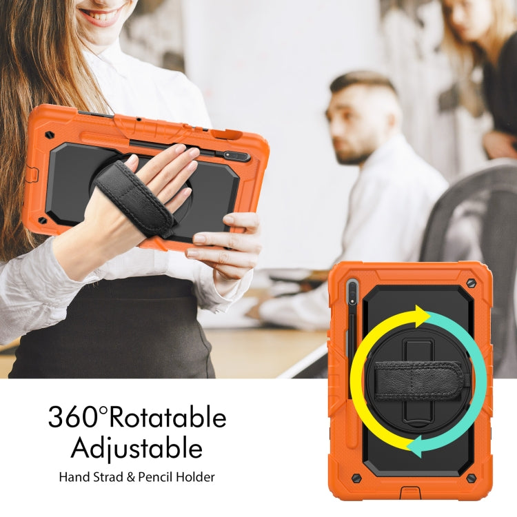 Custodia in silicone con tracolla per Samsung Galaxy Tab S8