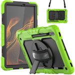 Custodia in silicone con tracolla per Samsung Galaxy Tab S8