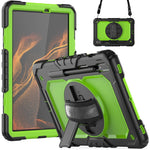 Custodia in silicone con tracolla per Samsung Galaxy Tab S8
