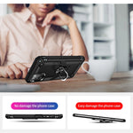 Custodia antiurto TPU PC con supporto per Samsung Galaxy A23