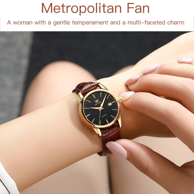 OLEVS 6898 Orologio al quarzo impermeabile donna