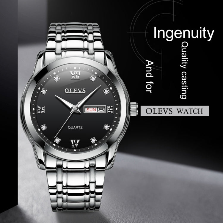 OLEVS 8691 Orologio al quarzo impermeabile da uomo