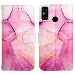Custodia portafoglio in PU e TPU per Motorola Moto G22