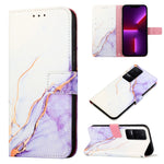 Custodia portafoglio in PU e TPU per Xiaomi Poco M4 Pro