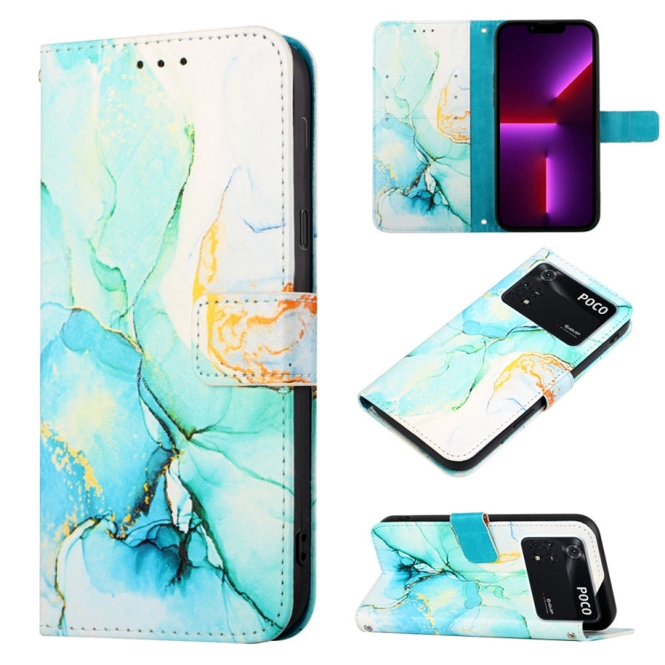 Custodia portafoglio in PU e TPU per Xiaomi Poco M4 Pro