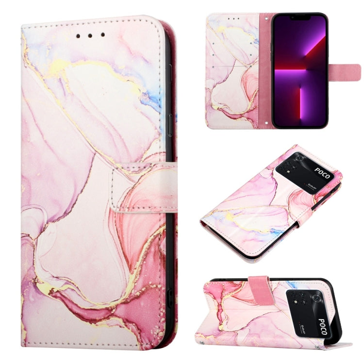 Custodia portafoglio in PU e TPU per Xiaomi Poco M4 Pro