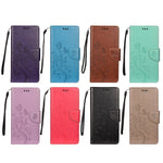Custodia per telefono in pelle con motivo floreale a farfalla, For Motorola Moto G22, For Nokia G21