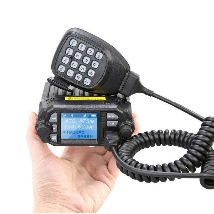 QYT KT-8900D Mini walkie-talkie dual band 25W per auto