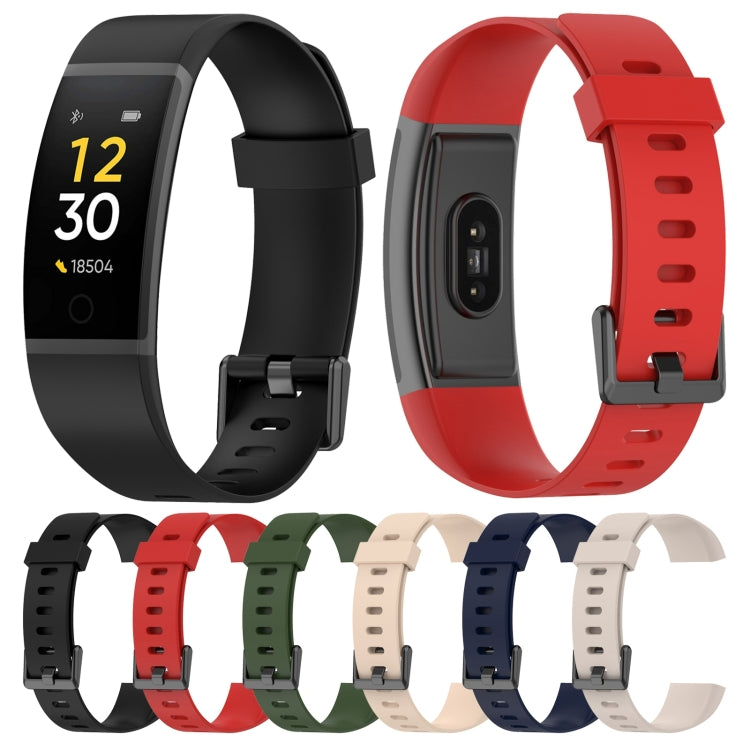Cinturino in silicone tinta unita per Realme Band RMA199
