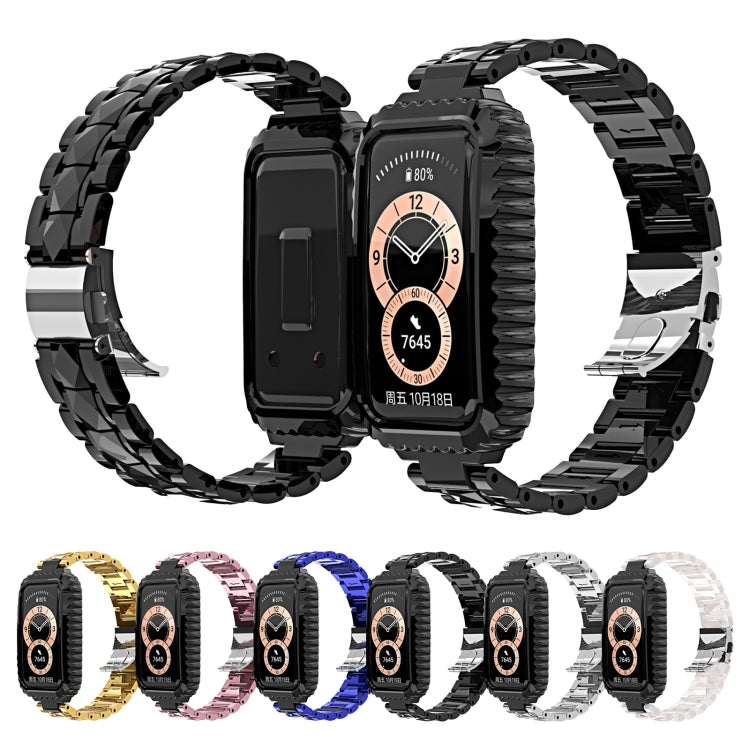 Cinturino in acciaio inossidabile per Huawei Band 6