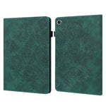 Custodia in pelle con motivo pavone per Samsung Galaxy Tab A8