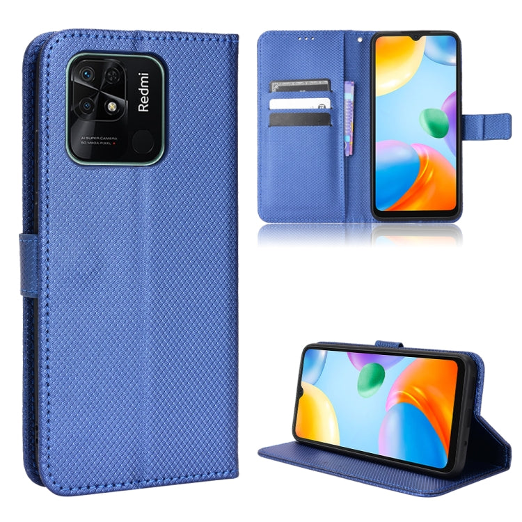 Custodia portafoglio in pelle per Xiaomi Redmi 10C