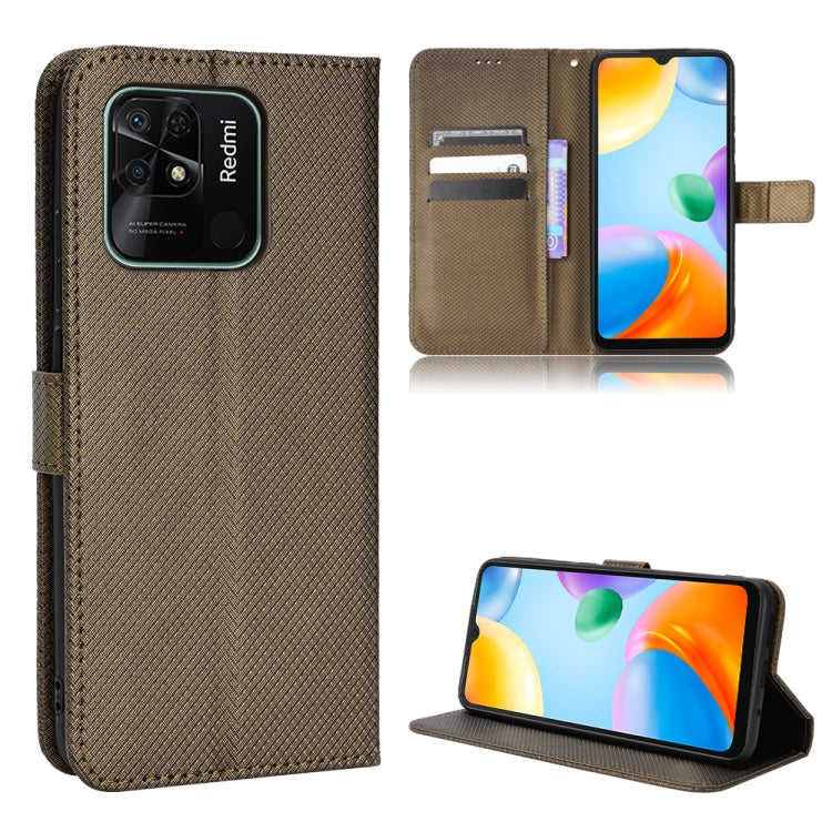 Custodia portafoglio in pelle per Xiaomi Redmi 10C