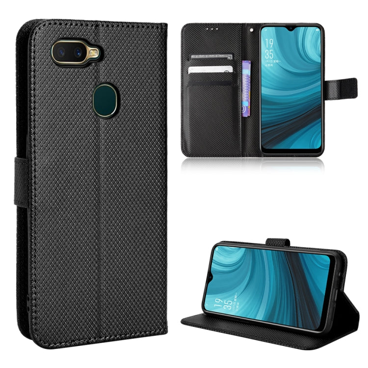 Custodia portafoglio in pelle con trama a diamante per OnePlus No