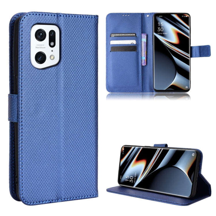 Custodia portafoglio in pelle con trama a diamante per OnePlus No