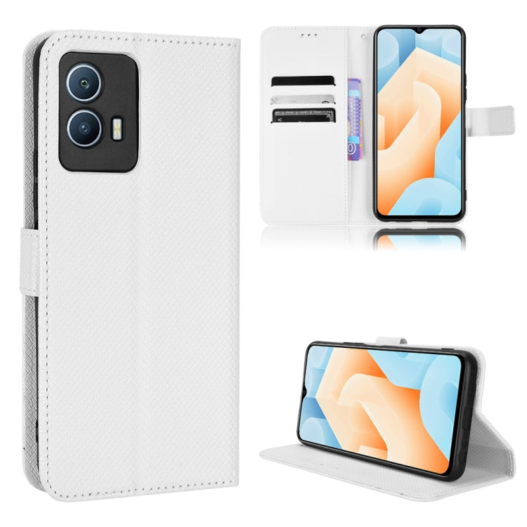 Custodia portafoglio in pelle con slot carte per smartphone compa