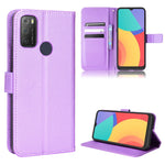 Custodia portafoglio in pelle con slot carte per smartphone compa