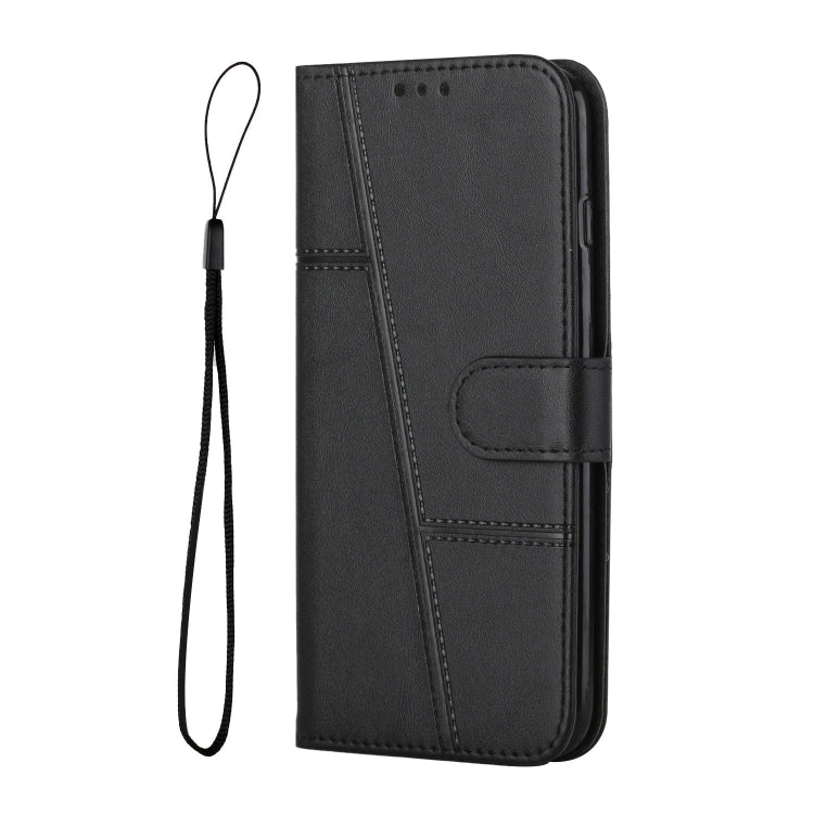 Custodia per telefono in pelle con fibbia in pelle di vitello cucita, For Tecno Pop 5 LTE, For Tecno Pova 2, For Tecno Pova Neo, For Tecno Spark 7 Pro