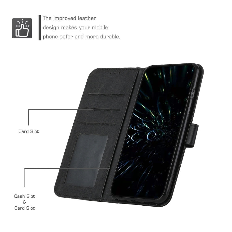 Custodia a portafoglio in pelle con fibbia per Infinix Hot - immagine 4