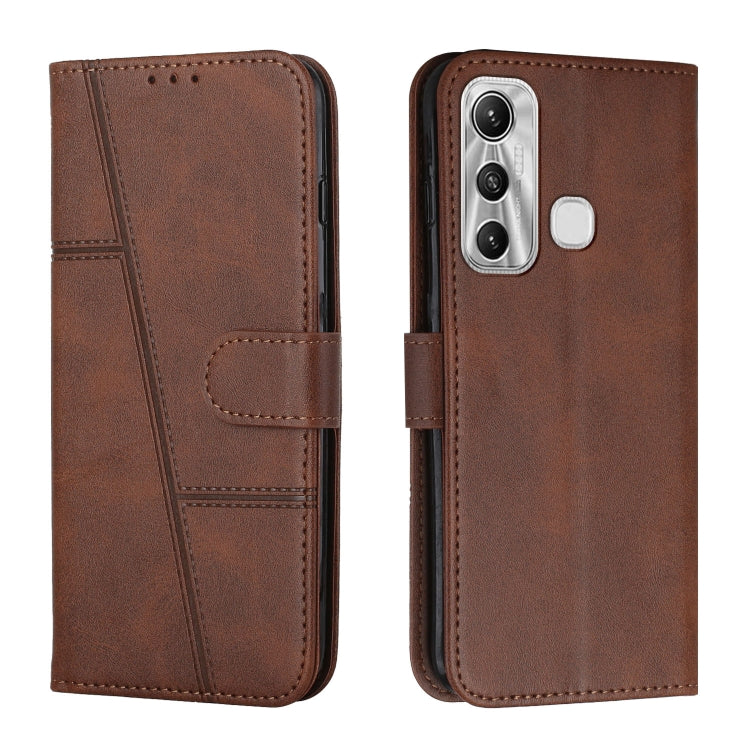 Custodia a portafoglio in pelle con fibbia per Infinix Hot - immagine 8