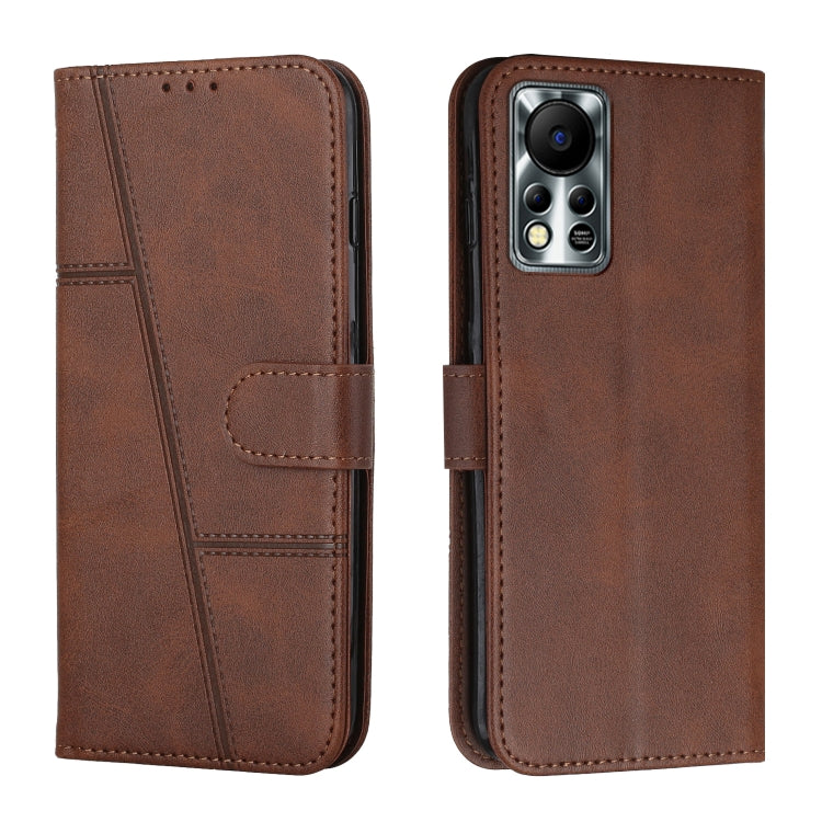 Custodia a portafoglio in pelle con fibbia per Infinix Hot - immagine 14