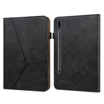 Custodia tablet in pelle rigata per Samsung Galaxy Tab