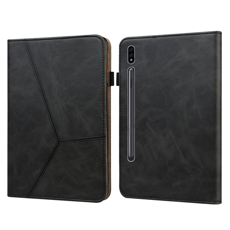Custodia tablet in pelle rigata per Samsung Galaxy Tab