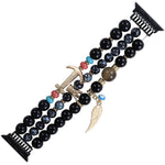 Cinturino metallo con perline per Apple Watch serie 1-7