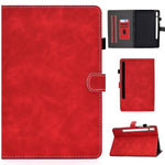 Custodia tablet in pelle con slot carte per Galaxy Tab S8 e S7
